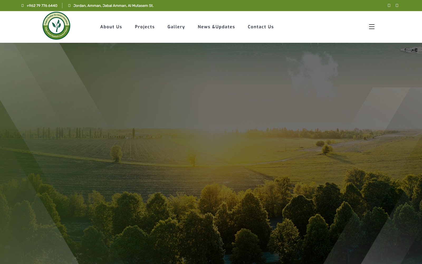 The OFES project interface